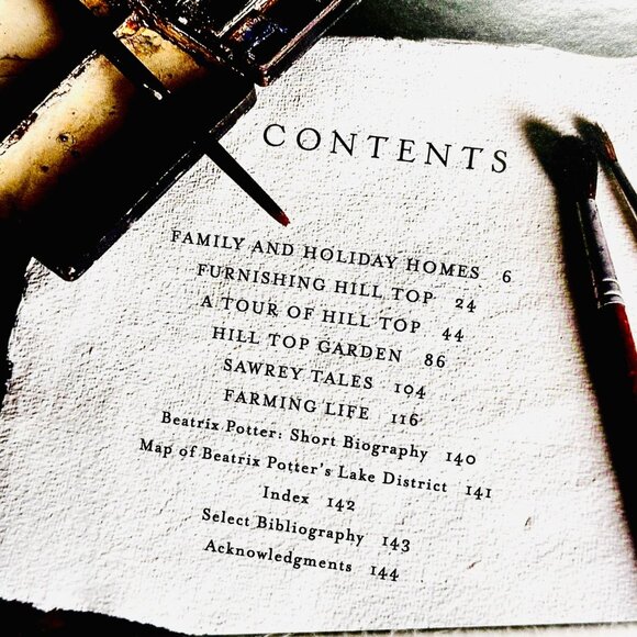 At Home With Beatrix Potter By Susan Denyer Softcover Book (2009) - Picture 6 of 8